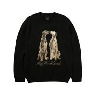 HUF Dogged Crew Casual Sweater Heren L - thumbnail