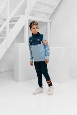 Black Bananas Limit V2 Trainingspak Kids Donkerblauw - Maat 140 - Kleur: DonkerblauwLichtblauw | Soccerfanshop