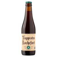 Trappistes Rochefort Bier 8 Dubbel Fles 330ML bij Jumbo - thumbnail