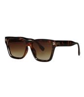 Spectrum zonnebril statement vierkant tortoise bruin glas dames - thumbnail