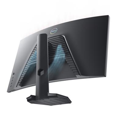 Dell S2721HGF Gaming-pc-scherm, 27 inch, Full HD, gebogen, 144 Hz, 1 ms, AMD FreeSync NVIDIA G-Sync, zwart
