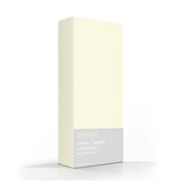 Romanette Jersey Topper - Stretch - Ivoor 120/140 x 200/220 - thumbnail