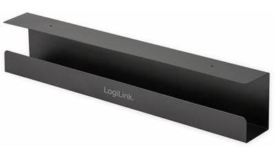 LogiLink KAB0070 Kabelgoot Zwart LogiLink KAB0070 Kabelgoot Zwart