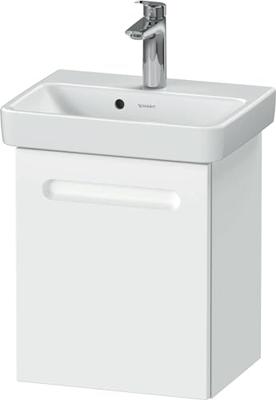 Wastafelonderkast Duravit No.1 Met 1 Deur Rechts 44x38.6x47.8cm Met Geïntegreerde Greep Mat Wit