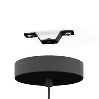 Eglo DraadlampRoundham Ø 22cm - zwart met goud - 43963 - thumbnail