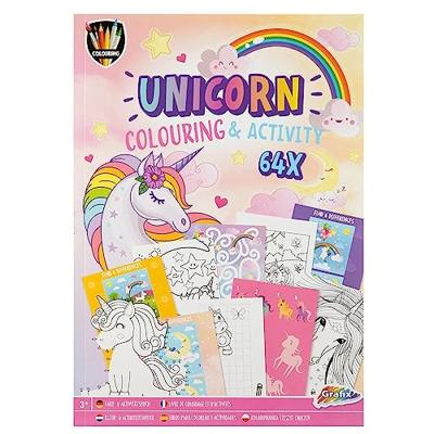 Creative Craft Group Kleur- en activiteitenboek eenhoorn - thumbnail