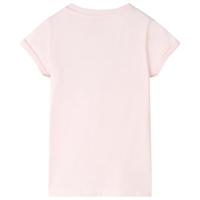 Kindershirt 104 zachtroze - thumbnail
