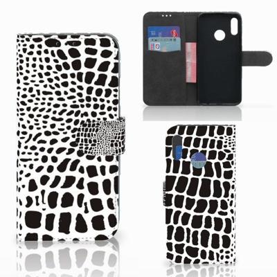 Honor 10 Lite | Telefoonhoesje | Met pasjeshouder | Slangenprint Honor 10 Lite | Telefoonhoesje | Met pasjeshouder | Slangenprint