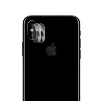2 PC's ENKAY Hat-Prins 0.2mm 9H 2.15D Rear Camera Lens getemperd glas Film voor iPhone X / XS - thumbnail