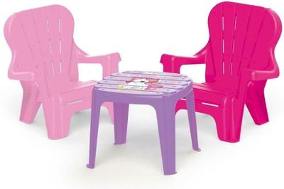 Dolu Unicorn Roze Tafel met Stoeltjes Dolu Unicorn Roze Tafel met Stoeltjes