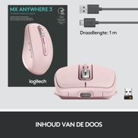 Logitech - MX Anywhere 3 - Rose - thumbnail