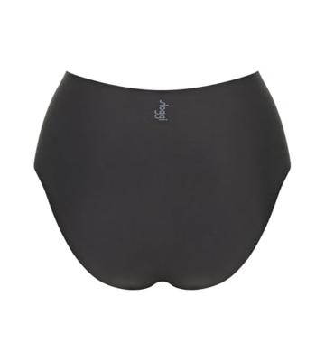 Zero Feel taille slip dames 2.0 - High waist - Hoge naadloze dames onderbroek - Katoenen kruisje - Schijnt niet door - Zwart - Huidskleur - Donkerblauw