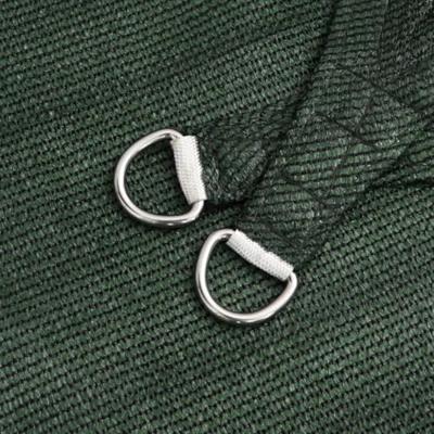 Zonnezeil 160 g/m 4x5x5 m HDPE donkergroen Zonnezeil 160 g/m 4x5x5 m HDPE donkergroen