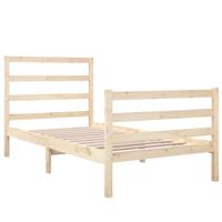 Bedframe massief grenenhout 90x190 cm - thumbnail