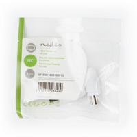Nedis CSGP40903WT Iec (coax) -connector Male - 2 Stuks Wit - thumbnail