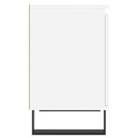 Nachtkastjes 2 st 40x30x50 cm bewerkt hout wit - thumbnail