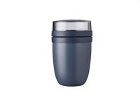 Mepal Ellipse Lunchtrommel 0,7 l Polypropyleen (PP), Roestvrijstaal Blauw 1 stuk(s) - thumbnail