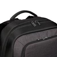 Targus TSB911EU laptoptas 39,6 cm (15.6") Rugzakhouder Zwart, Grijs - thumbnail