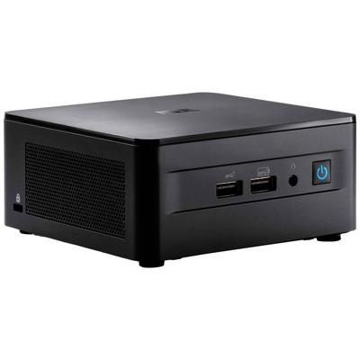ASUS NUC 12 Pro Barebone Desktop-PC (Intel Core i7-1260P, Intel UHD Graphics, geen geheugen, geen geheugen, geen besturingssysteem, incl. stroomkabel)