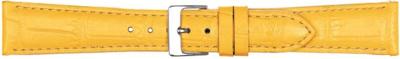 Horlogeband Poletto 454.13.18 Leder Geel 18mm Horlogeband Poletto 454.13.18 Leder Geel 18mm