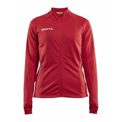 Craft 1910155 Evolve Full Zip Wmn - Bright Red - S