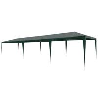Partytent 3x9 m PE groen - thumbnail
