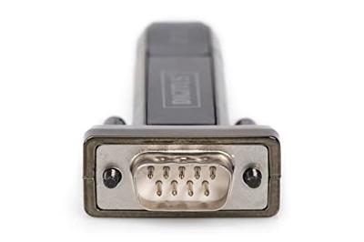 Digitus Serieel, USB 2.0 Aansluitkabel [1x USB-A 2.0 stekker - 1x D-sub stekker 9-polig] DIGITUS - USB 2.0 Serieller Adapter 1.00 m Vergulde steekcontacten