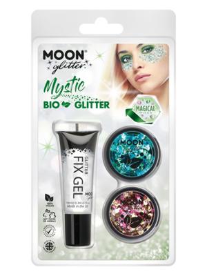 Moon Glitter Mystic Bio Chunky Glitter Aqua Celebration