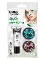 Moon Glitter Mystic Bio Chunky Glitter Aqua Celebration - thumbnail