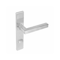 Deurkr.Vierkant op rechth. schild WC 72 mm rv - thumbnail