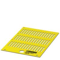 Phoenix Contact 0828957 US-WMT (30X4) YE Adermarkering Montagemethode: Schuiven Markeringsvlak: 30 x 4 mm Geel Aantal markeringen: 420 10 stuk(s) - thumbnail