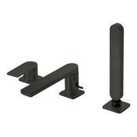 Badrand kraan Tres Loft | Inbouw | Mengkraan | 2-weg | Rond | Zwart mat - thumbnail