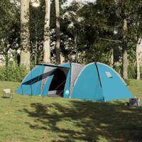 VidaXL Koepeltent 8-persoons waterdicht blauw - thumbnail