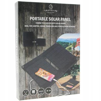 Draagbaar zonnepaneel met 2x USB