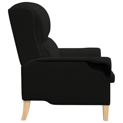 Fauteuil Zwart 76 x 94 x 102 cm Stof