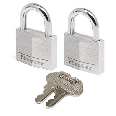De Raat Master Lock hangslot met sleutelslot, model 9130EURT, pak van 2 stuks - thumbnail