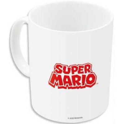 Mok Super Mario Wit Keramisch Rood (350 ml)