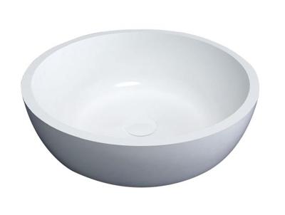 Best Design Waskom Astoria Opbouw Mat Wit 42 cm Solid Surface