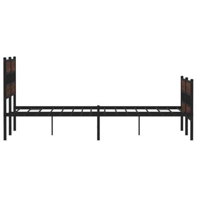 Bedframe met hoofdbord en voetbord zonder matras 140x200 cm
