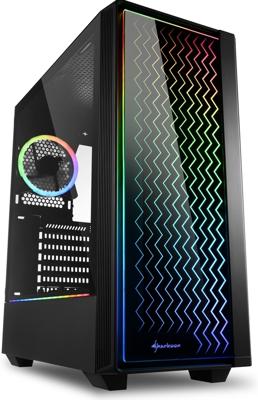 Sharkoon RGB LIT 200 midi tower behuizing