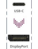 Hama Video-adapter USB-C-stekker - DisplayPort-aansluiting Ultra-HD 4K - thumbnail