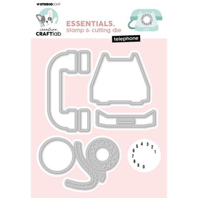 Creative Craftlab • essentials stamp & cutting die telephone