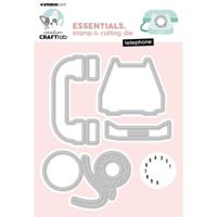 Creative Craftlab • essentials stamp & cutting die telephone - thumbnail