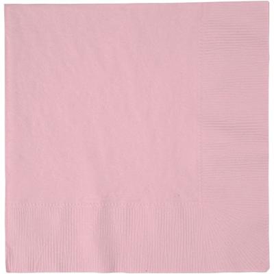 Creativ Company Servetten, afm 33x33 cm, lichtrood, 20 stuk/ 1 doos