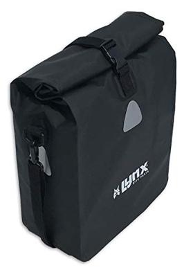 Falko Import & Export Tas lynx tarpaulin xl waterdicht enkel zwart Falko Import & Export Tas lynx tarpaulin xl waterdicht enkel zwart