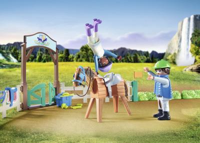 PLAYMOBIL 71637 Paarden van de Waterval Rijbaan, 67 onderdelen, vanaf 5 jaar - thumbnail