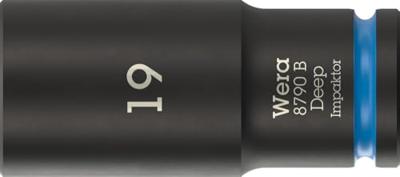 Wera 8790 B Impaktor Deep 05005560001 Dop (zeskant) Dopsleutelinzetstuk 19 mm Wera 8790 B Impaktor Deep 05005560001 Dop (zeskant) Dopsleutelinzetstuk 19 mm