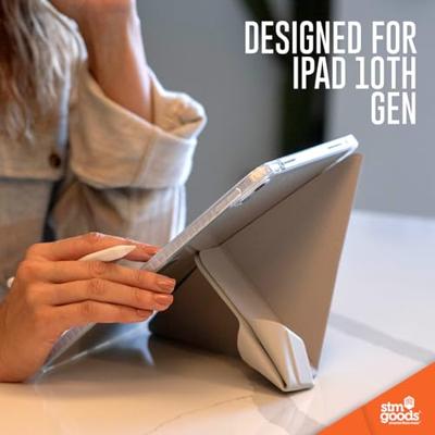 STM Goods Opp Book cover Grijs, Transparant Tabletcover