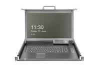 Digitus DS-72220-4US KVM-console 8 poorten CAT 5 (RJ45) Muis, Toetsenbord 1920 x 1080 Pixel - thumbnail