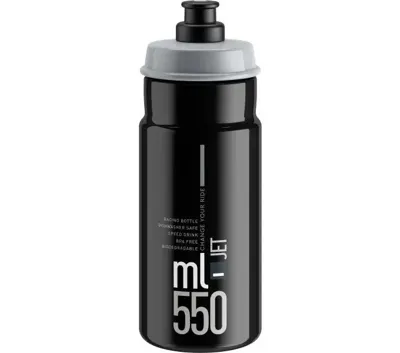 Elite bottle jet black 550ml